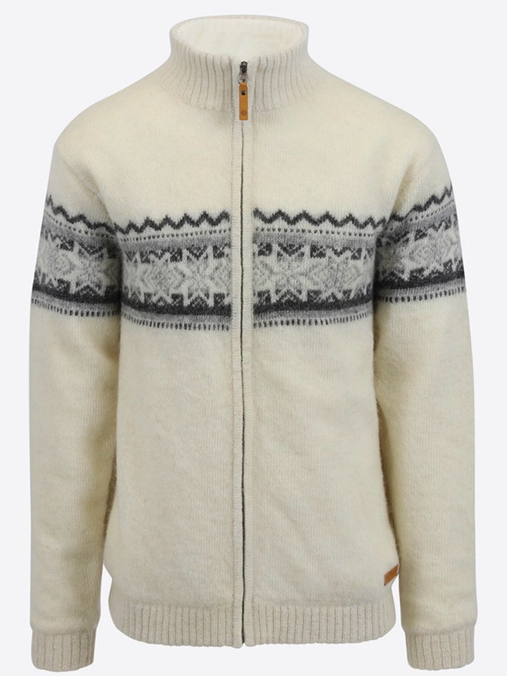 ICEWEAR ICELANDIC WOOL Borgarfjall Zip Up Cardigan Sweater Womens MEDIUM NEW NWT